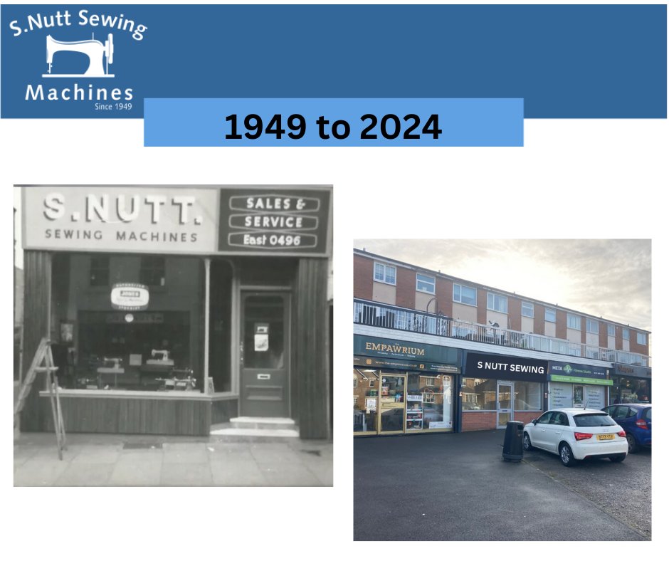 S Nutt Sewing Machines
– S Nutt Sewing machines trading Since 1947, built on trust