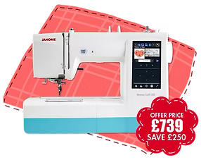 Janome Memory Craft 100E Embroidery Only Offer price £739.00