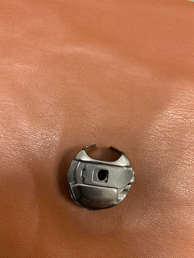 Industrial walking foot bobbin case