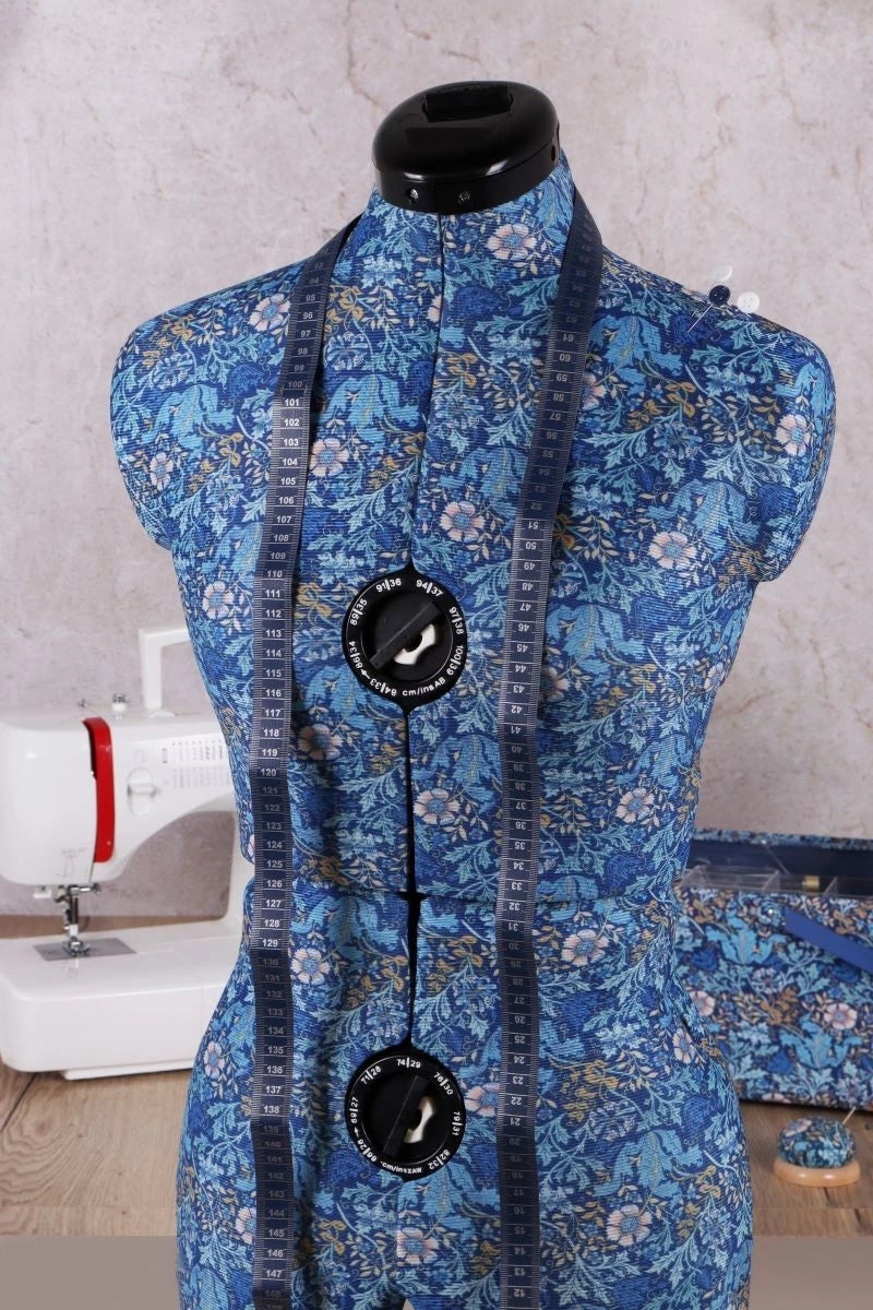 Woodblock Floral Dressform Size Small