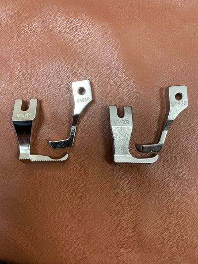 Zip foot sets Right and Left