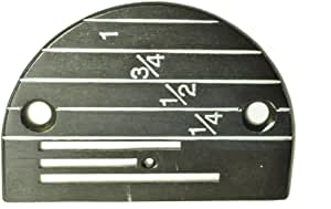 Line gauge needle plate for jack H2