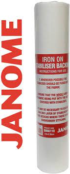 Iron On Stabiliser Backing