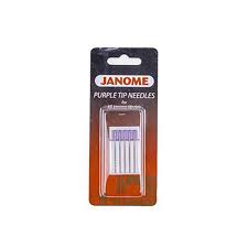 Janome Purple tip needles