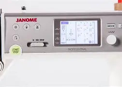 Show model Janome 6700P