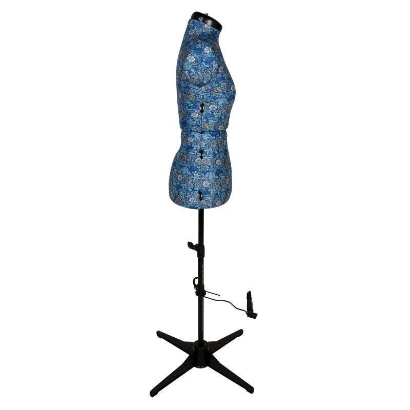 Woodblock Floral Dressform Size Medium